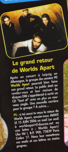 le come back des wa