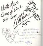 autographes des worlds apart